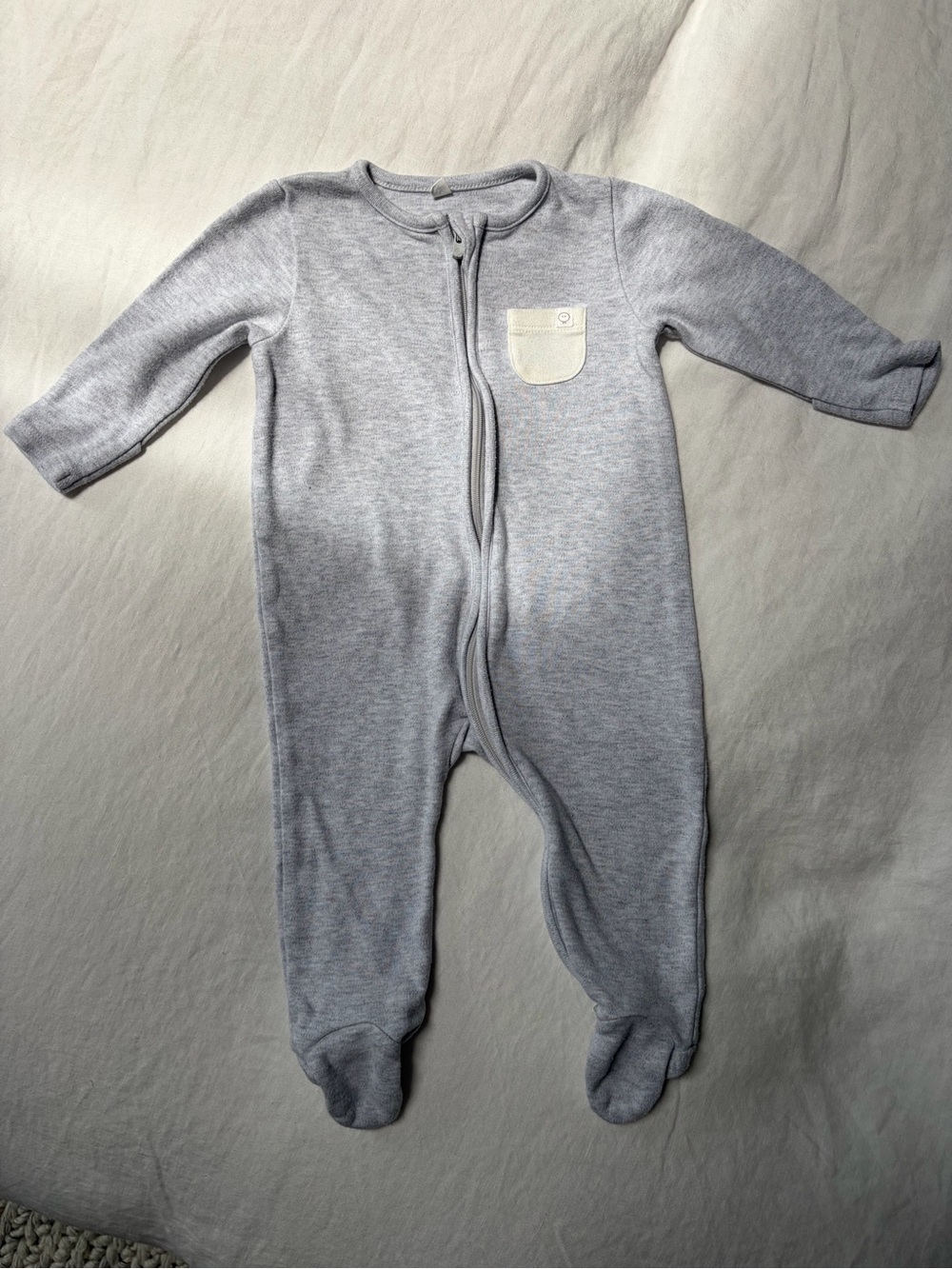 Baby Mori Clever Zip Baby Pajamas / Footie / Sleepsuit